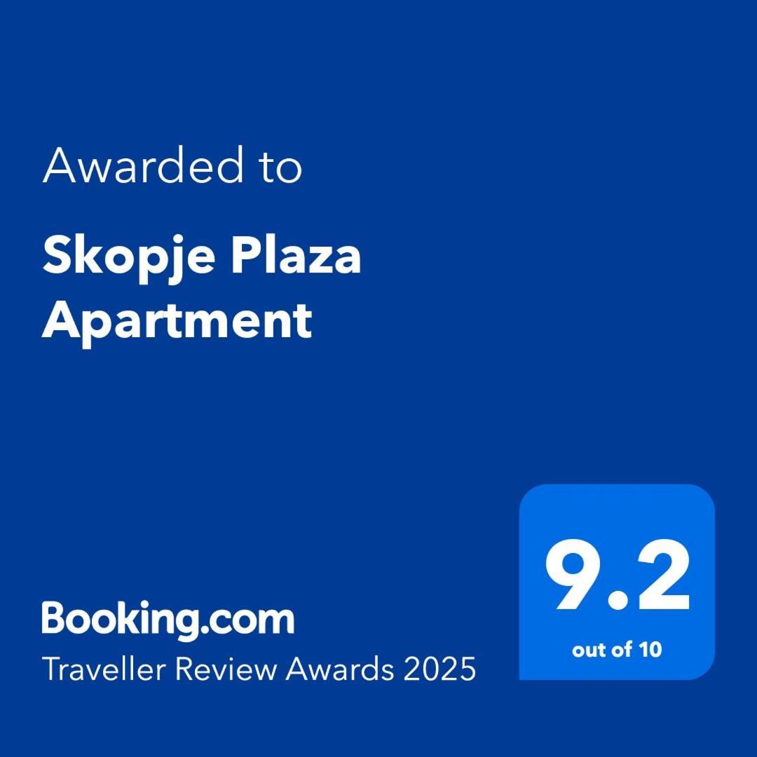 Skopje Plaza Apartment Exterior foto